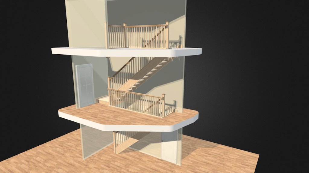 Open Riser - 3D model by SBJOINERY [e646165] - Sketchfab