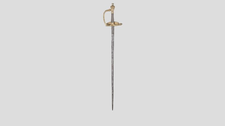 Кзб 71 Шпага 3D Model