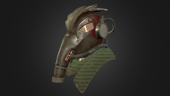 PH_2.16 Gasmask 3D Model