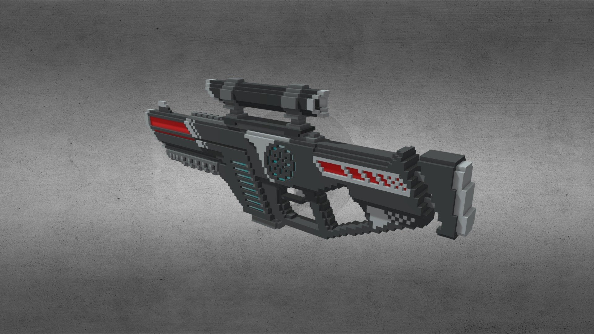 Tech Gun - 3D model by Lin0546 (@tfognws) [e646da9] - Sketchfab