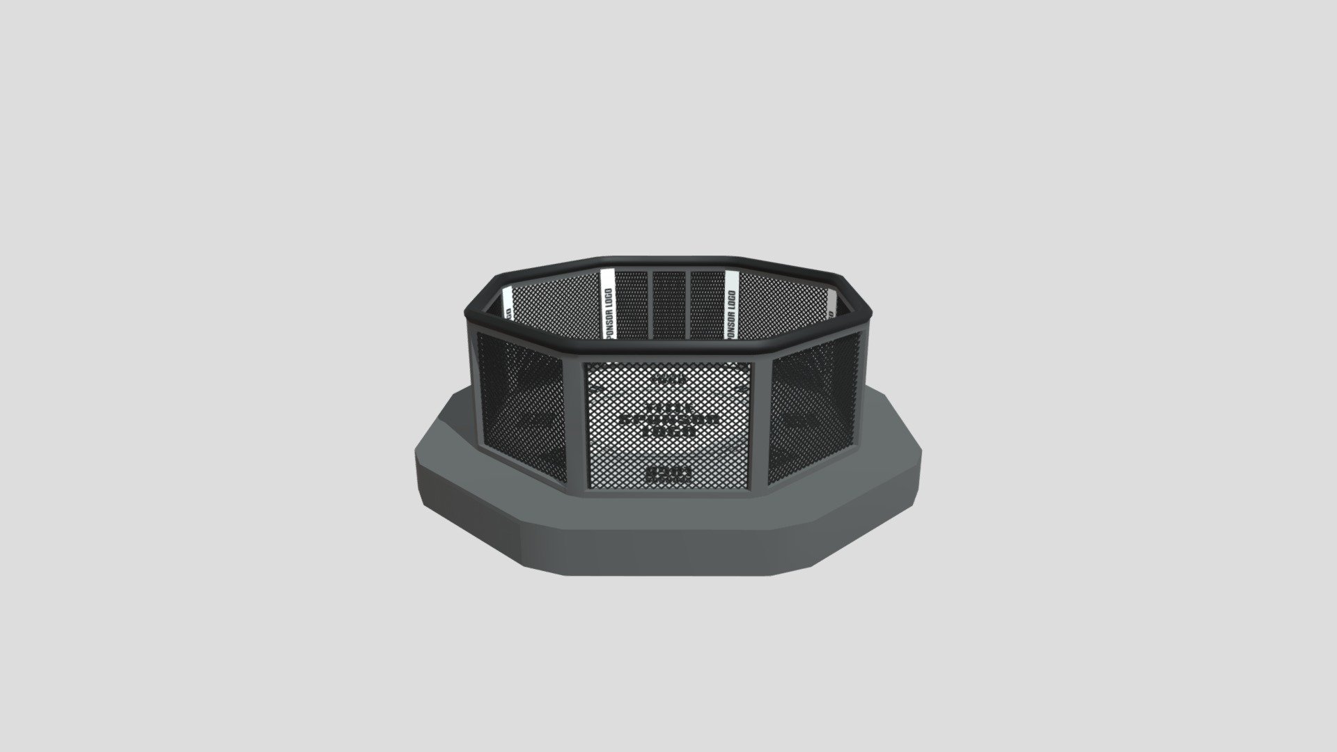 GC Fighting Ring - 3D model by samirshakya.com [e647db2] - Sketchfab