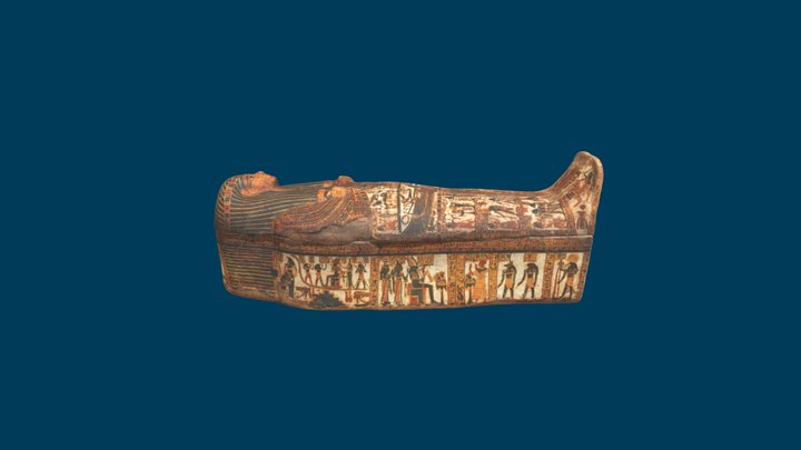 Sarcofago di Butehamon 3D Model