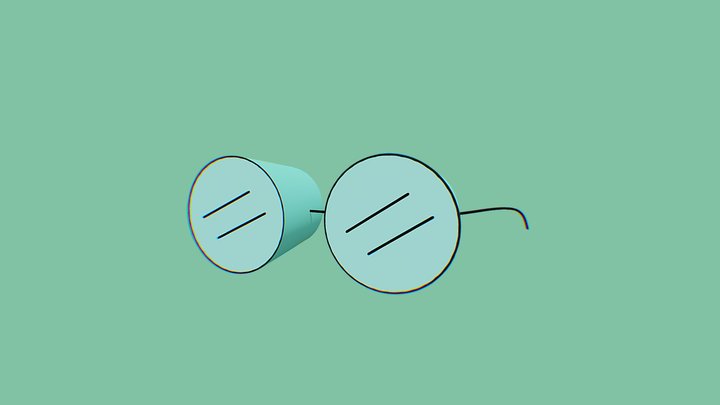 Farnsworth Glasses [Futurama] 3D Model