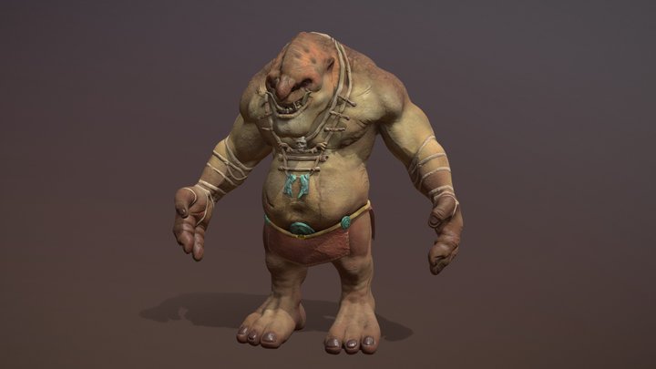 The Troll 3D Model