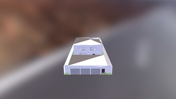 Casa Moderna 3D Model
