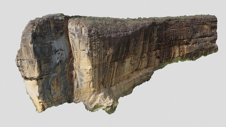 Aptian Sandstone Marizal Fm 3D Model