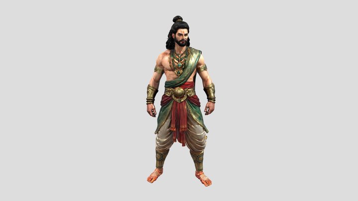 Warrior Elegance – Modello 3D gratuito STL
