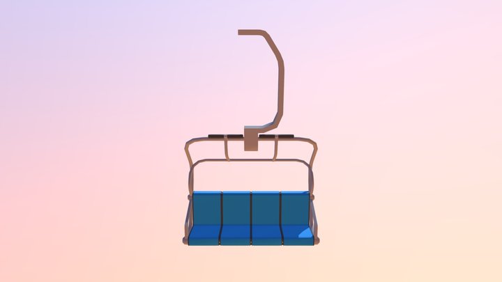1379 Chairlift 3D Model