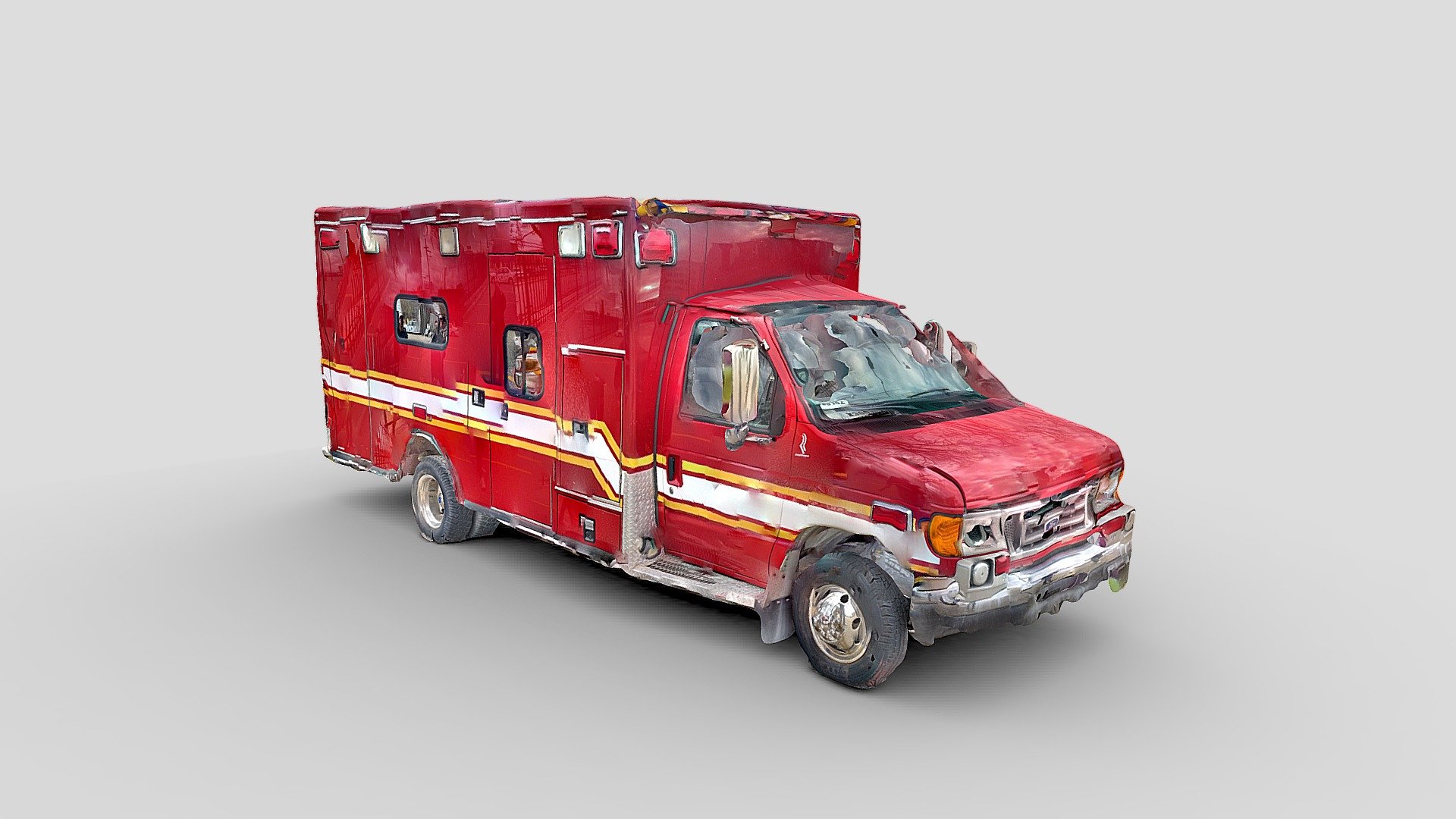 Day 121: Ambulance - Download Free 3D Model By Alexdelker [e64c419 ...