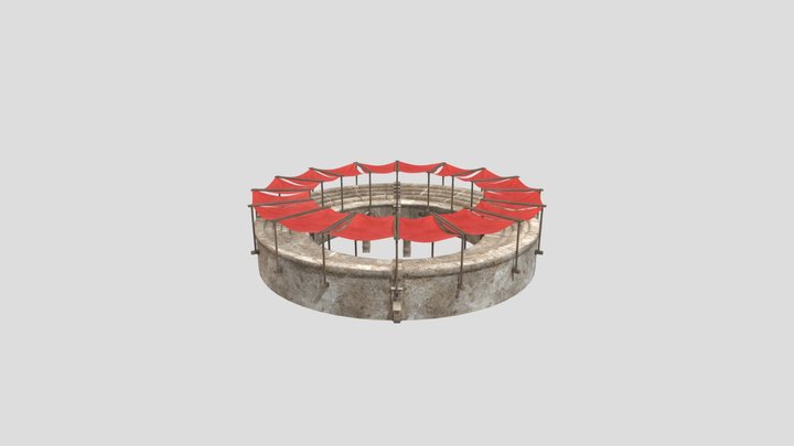 Recreation of the London Arena (Guildhall) 3D Model