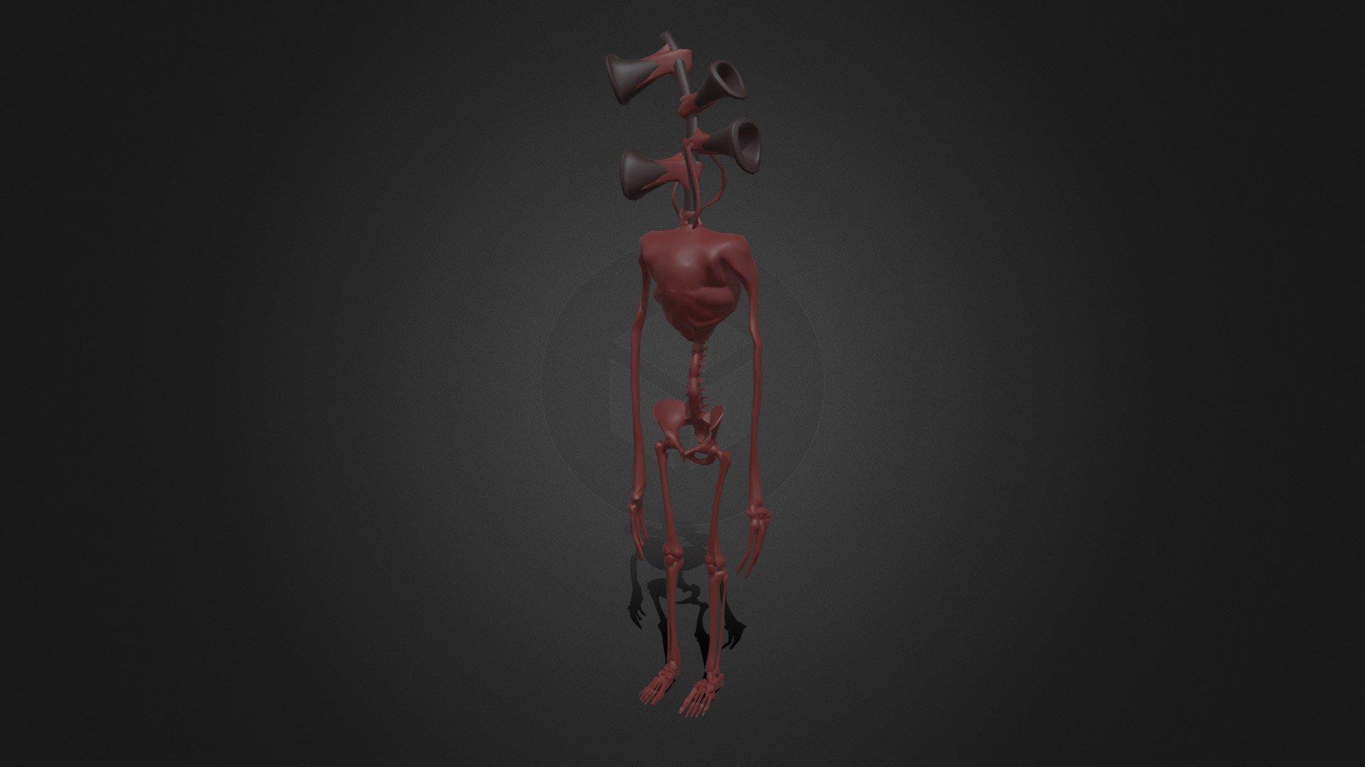 Blood Siren Head - Download Free 3D model by Siren Head Roblox Official  (@cg097) [7e4a84e]