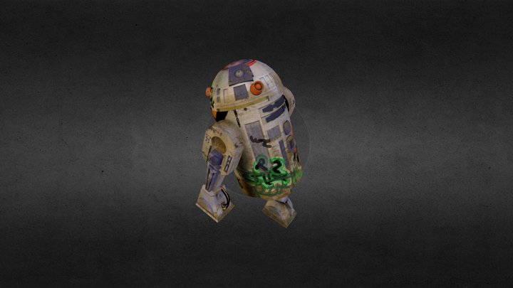 Neglected Droid 3D Model
