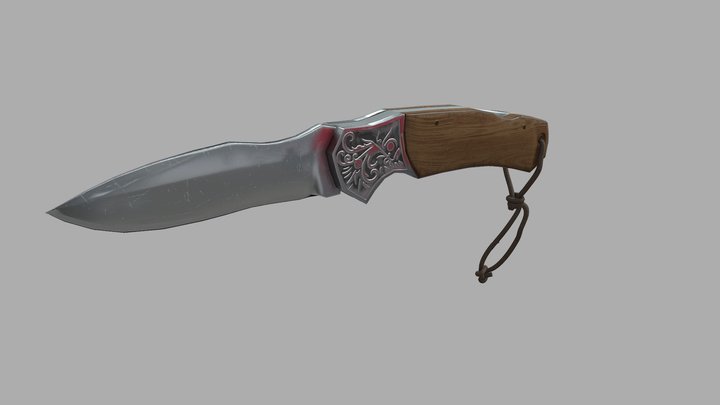Knife 3D Model