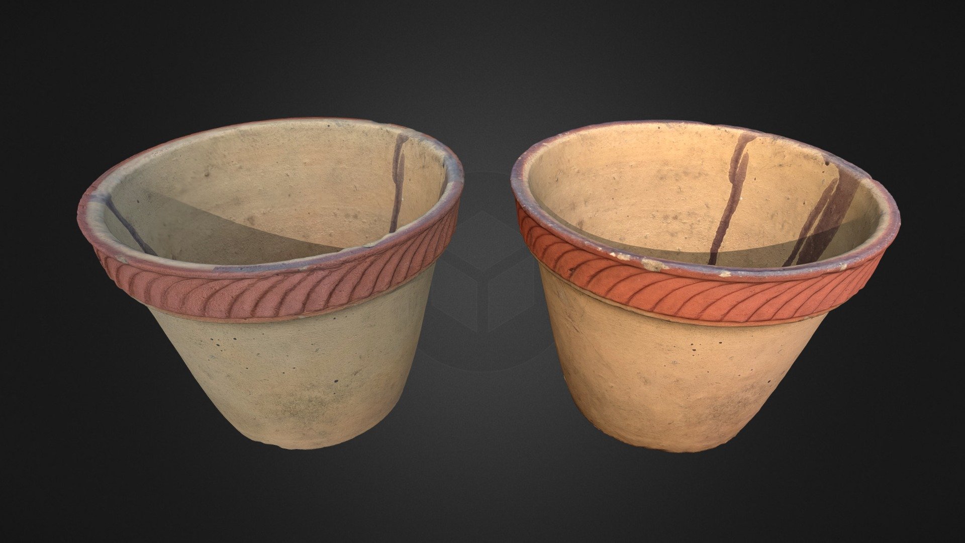 Ceramic pot 3DF vs Reality Scan Android - Download Free 3D model by ...