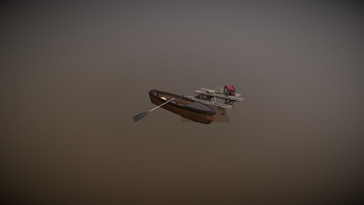 DAE 5 Finished props - Forest Looner 3D Model