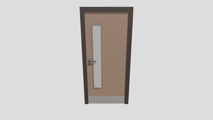 Door 25 V2 3D Model