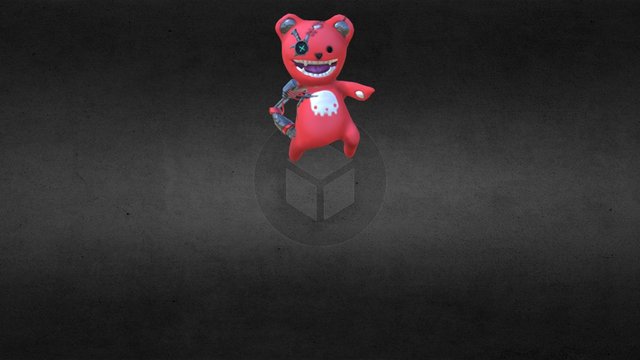 Low Res Bear 3D Model