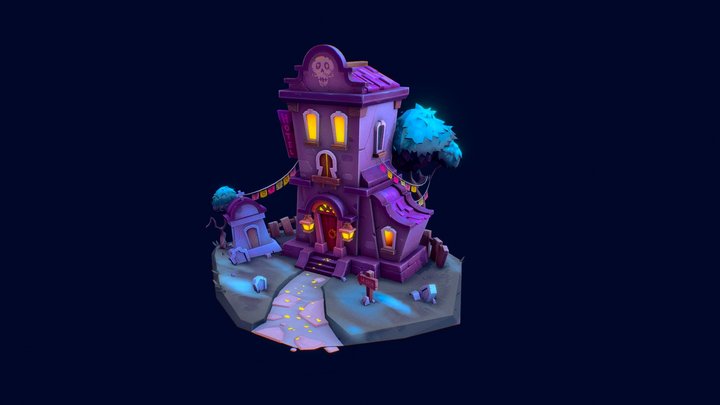 The old hotel 3D Model