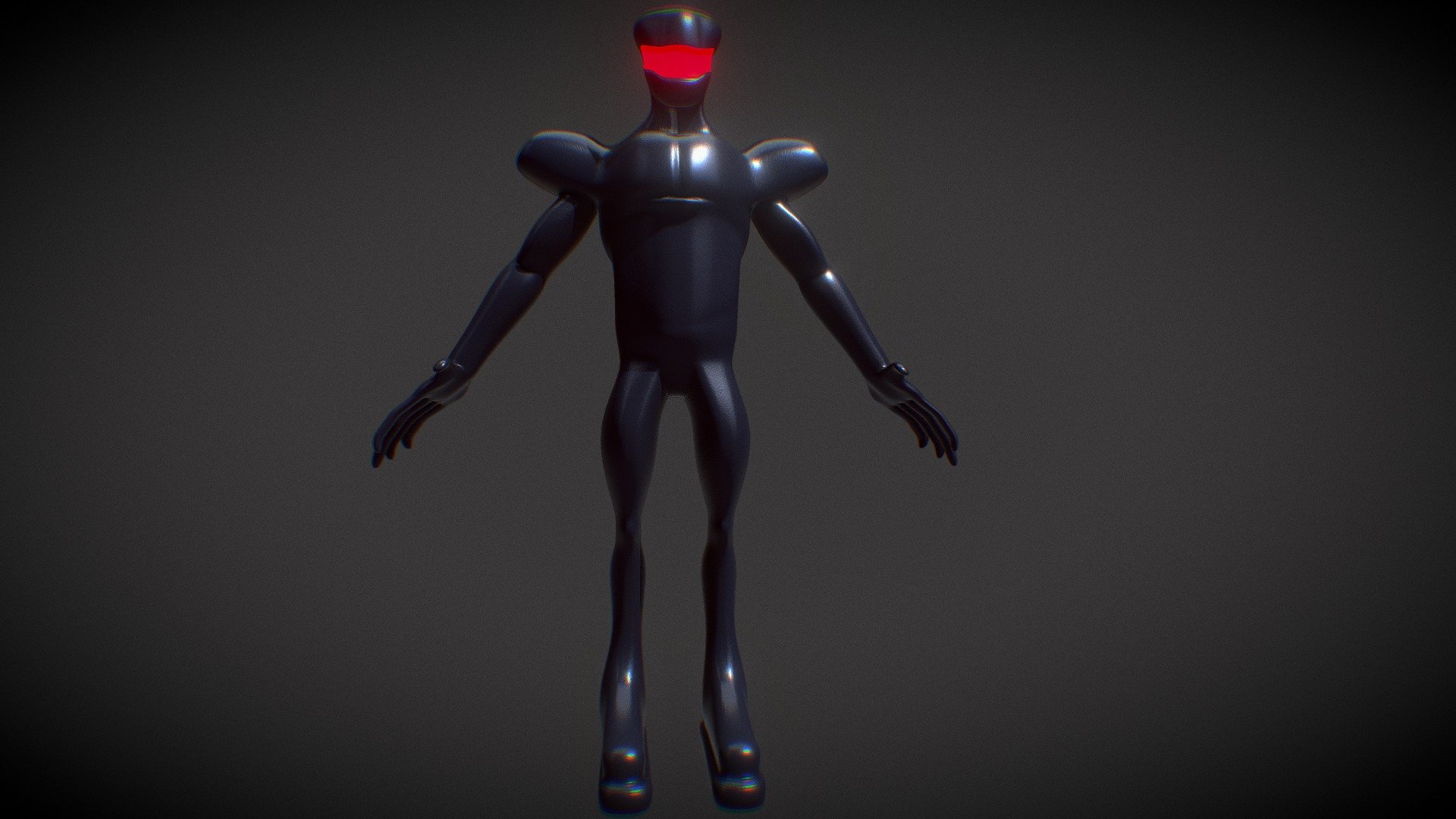 PERSONAL - INSPIRED - PBR - ANDROID ALIEN - 3D model by Tyrone Evans ...