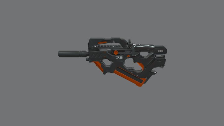 SMG Model 3D Model
