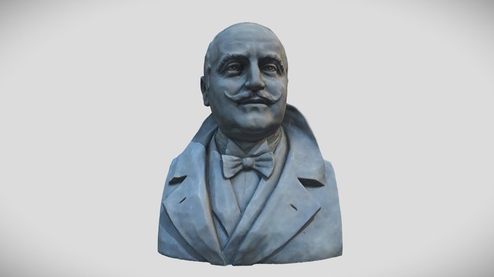 Busto de Miguel Allué Salvador 3D Model