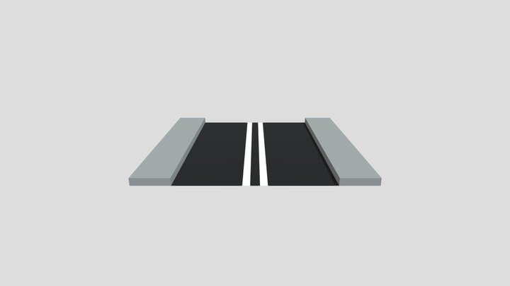 Strada Doppia Linea Continua