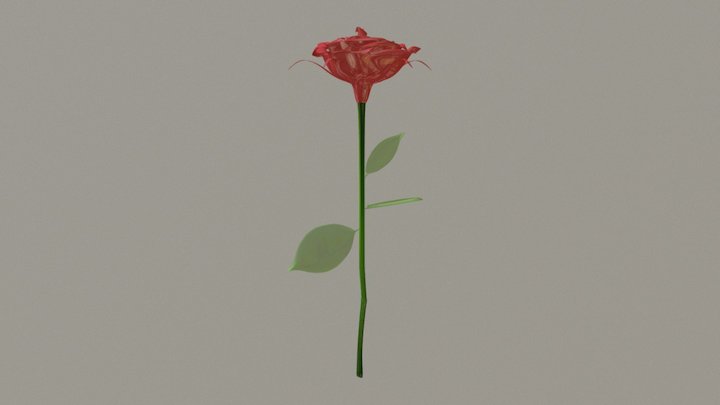 Rose 3D Model