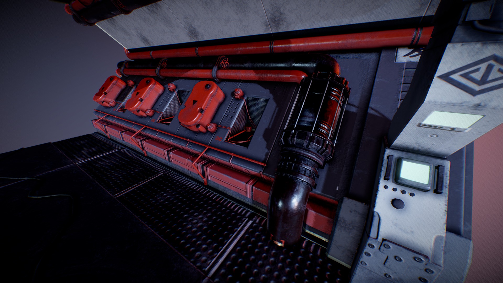Art test - modular scene - 3D model by amelie_leroyer [e65165b] - Sketchfab