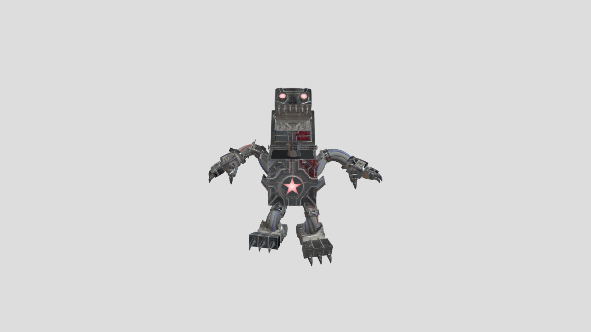 Boxy Boo [JEWELY ROBOT SKIN] - 3D model by ArachnoBoy (@vang807