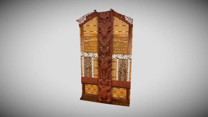 Stage of Sanctuary (Kahungunu) 3D Model