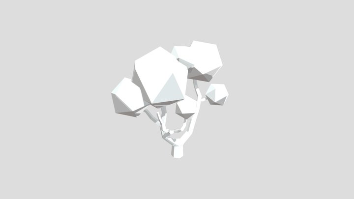 Poly Tree 3D Model