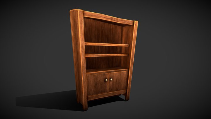 Shelves - Stylised 3D Model