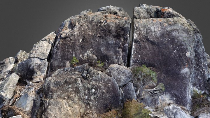 Sítio Arqueológico Pedra do Sol em Minas Gerais 3D Model