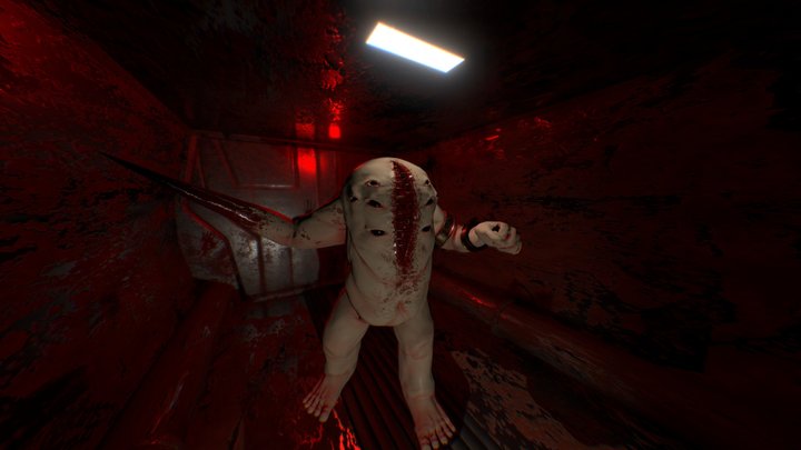 Fleshy Horror 3D Model