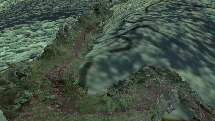 5-1 黒岳三合目～五合目(5/6) 2025.8 – Free 3D Model STL