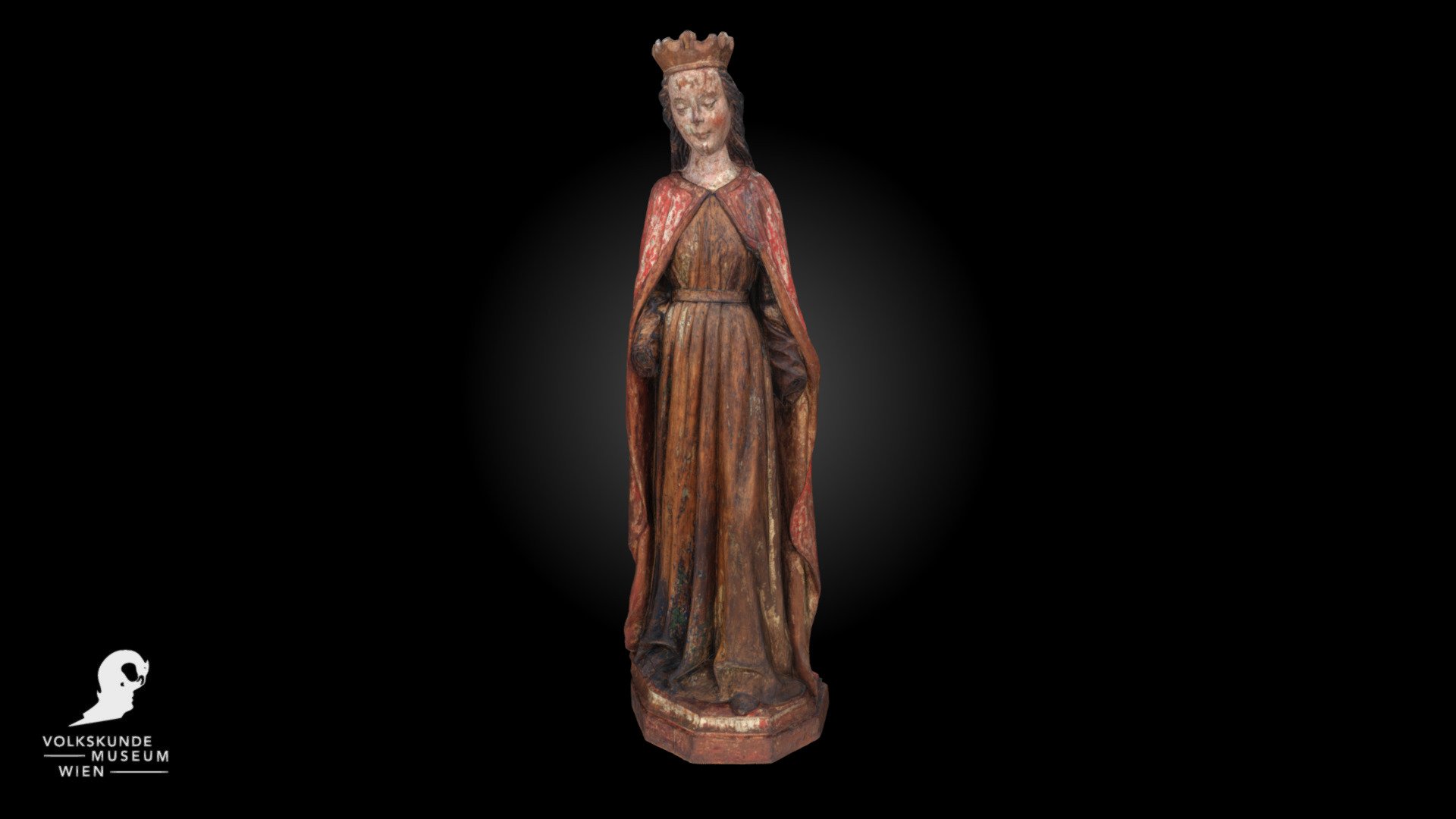 Marienfigur ÖMV 39.221 — Sketchfab embed 3D viewer