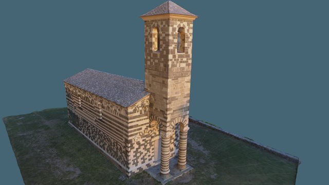 Eglise San Michele, 20239 Murato 3D Model