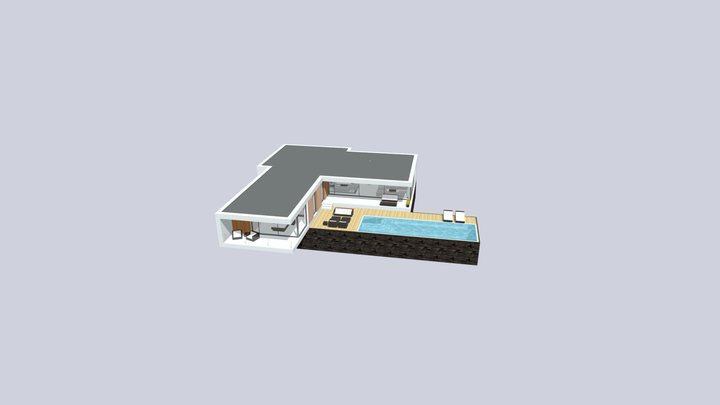 mountain+villa 3D Model