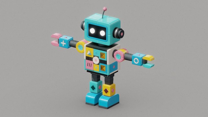 ROBOTO 3D Model