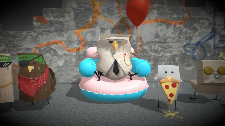 Pigeon_mafia 3D Model