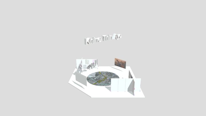 02 INDA Y3 D3 Christo Khine Texture Model Fbm 3D Model