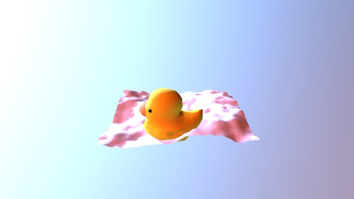 Final Duck 3D Model
