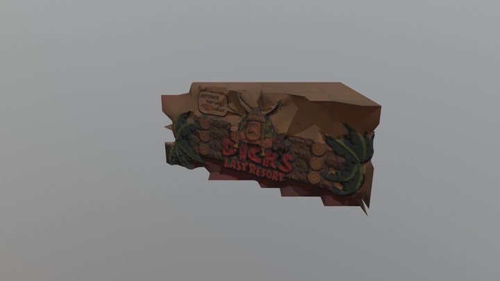 dicks last resort 3D Model