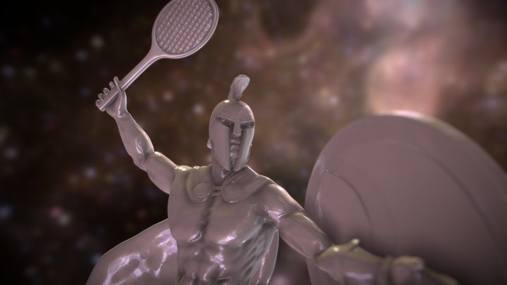 Trofeo Club de tenis Porto Cristo 3D Model