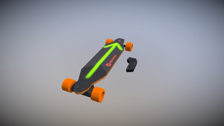 Casey Board 3D Model