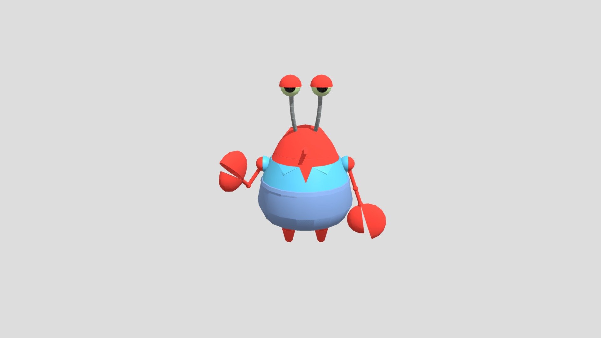 Mr Krabs five nights at Krusty krab - Download Free 3D model by ...