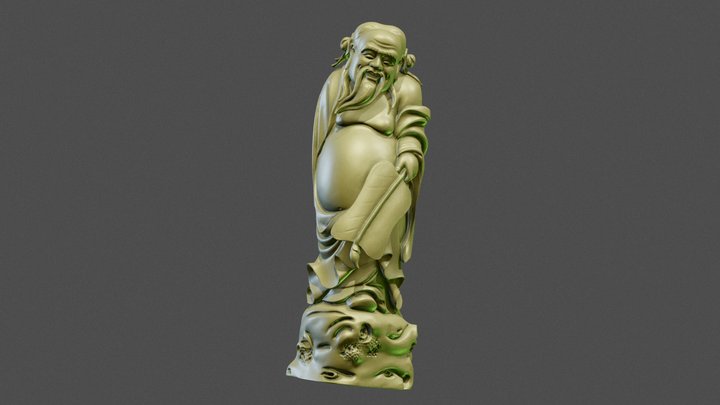 Traditional sculpture#3 3D Model