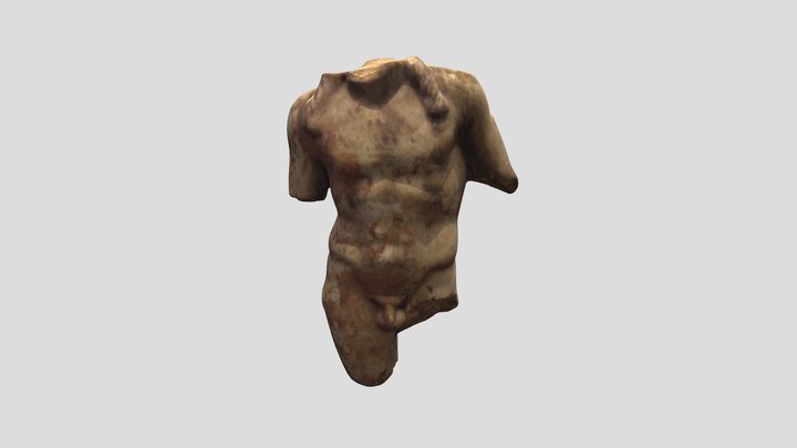 Κορμός Απόλλωνα 3D Model
