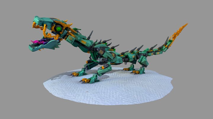 LEGO Ninjago Dragon 3D Model