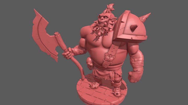 DURORK - "THE COOL ORC" 3D Model